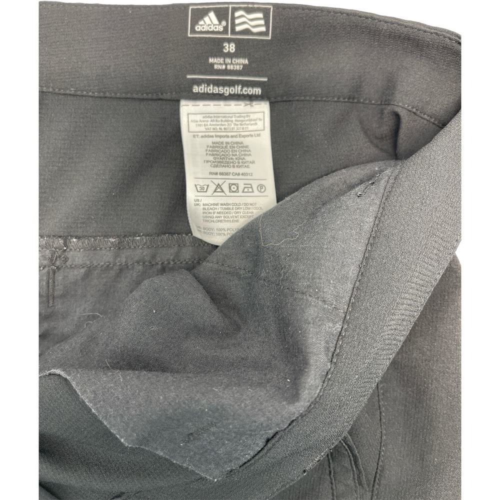 Adidas Golf Mens‎ Black Size 38 Adizero Athletic Shorts - Picture 9 of 9